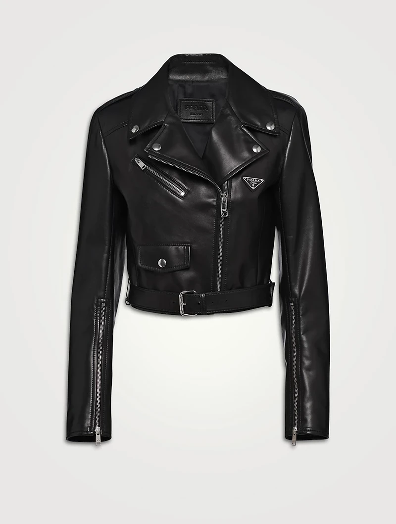 Nappa Leather Biker Jacket