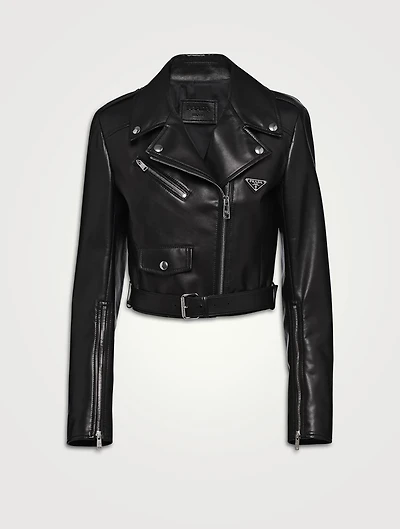Nappa Leather Biker Jacket