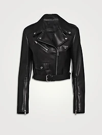 Nappa Leather Biker Jacket