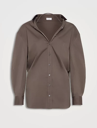 Stretch Poplin Shirt