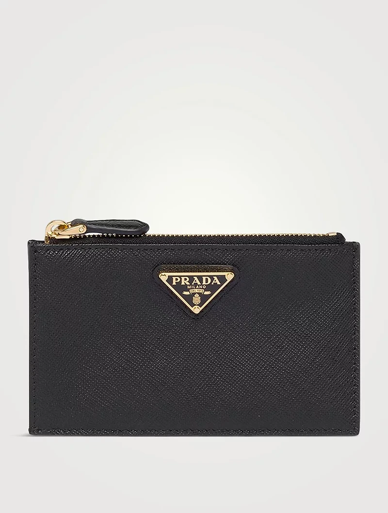 Saffiano Leather Card Holder