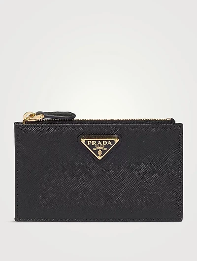 Saffiano Leather Card Holder