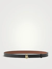 Leather Reversible Tb Belt