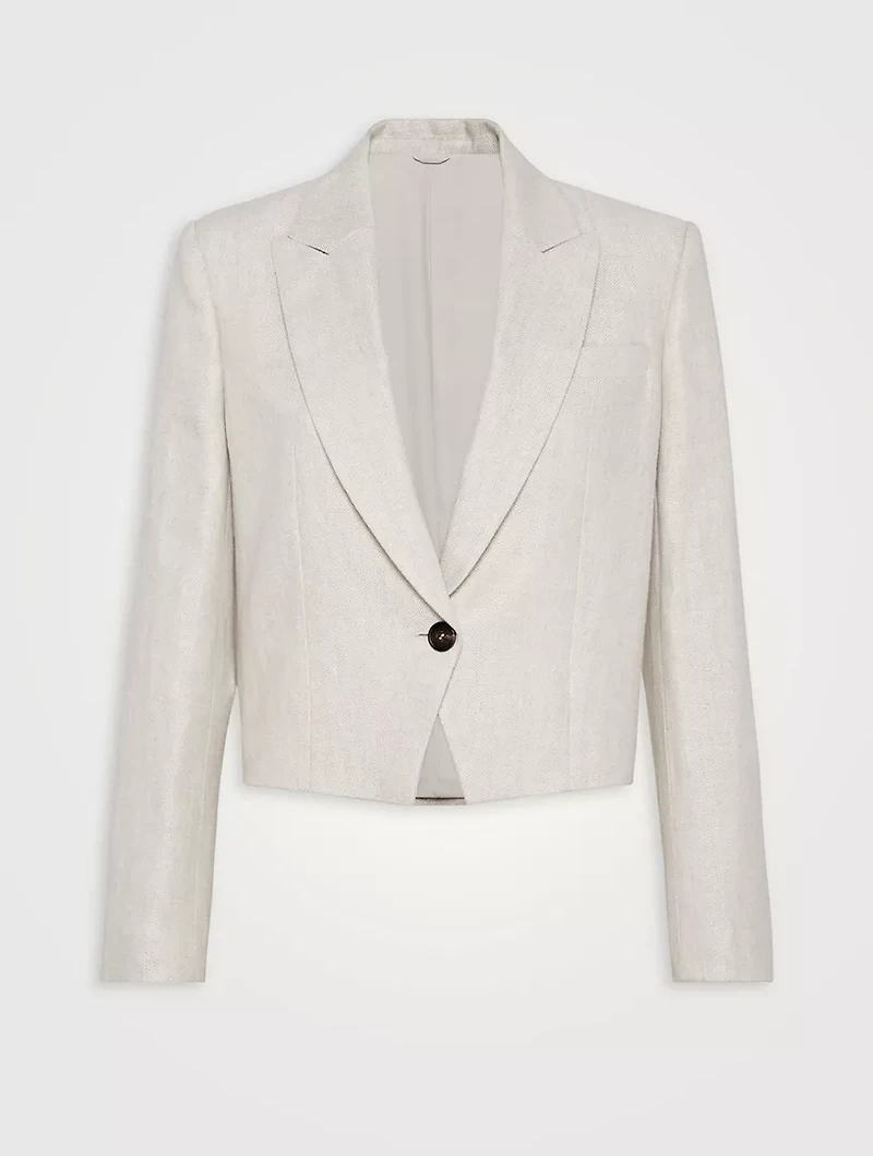Cropped Blazer