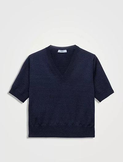 V-neck Wool Sweater