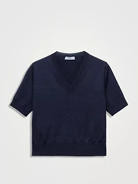 V-neck Wool Sweater