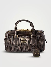 Arcadie Matelassé Nappa Leather Bag