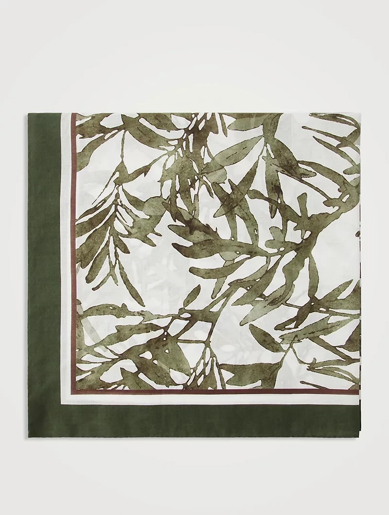 Herbarium Print Foulard