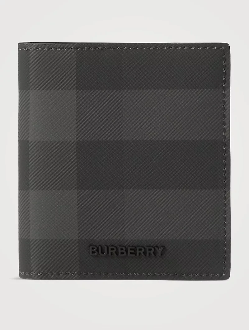 Check Folding Card Case