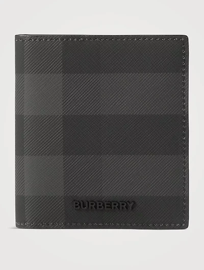 Check Folding Card Case