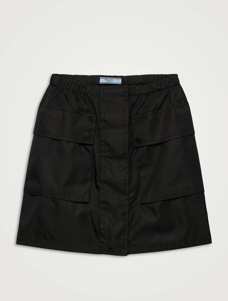 Re-nylon Miniskirt
