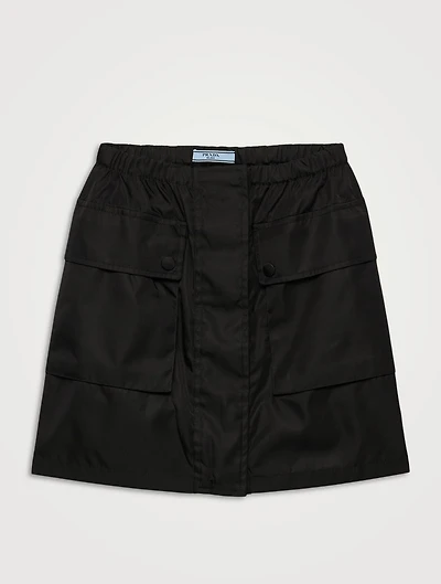Re-nylon Miniskirt