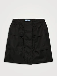 Re-nylon Miniskirt
