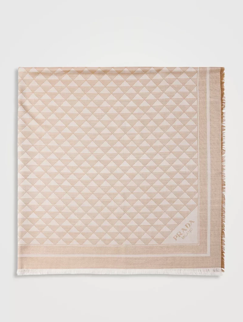 Silk And Wool Shawl