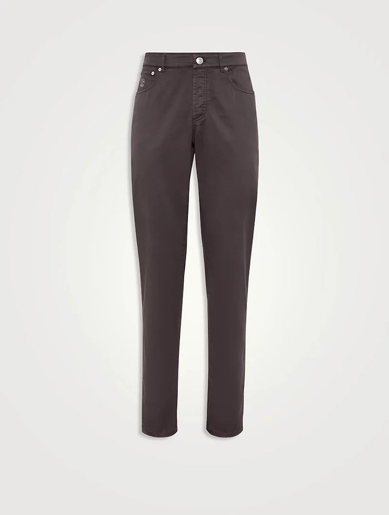 Gabardine Trousers