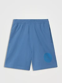 Ekd Badge Cotton Shorts