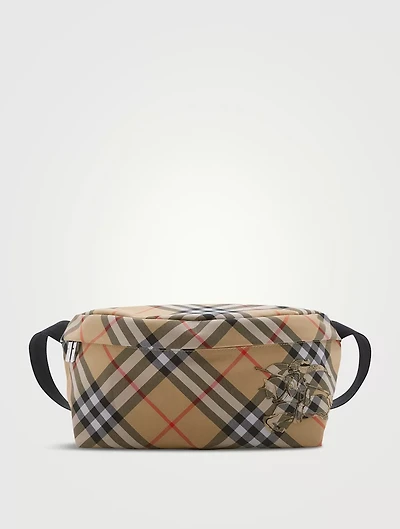 Check Belt Bag