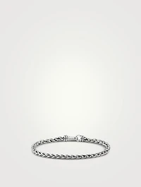 Wheat Chain Bracelet Sterling Silver