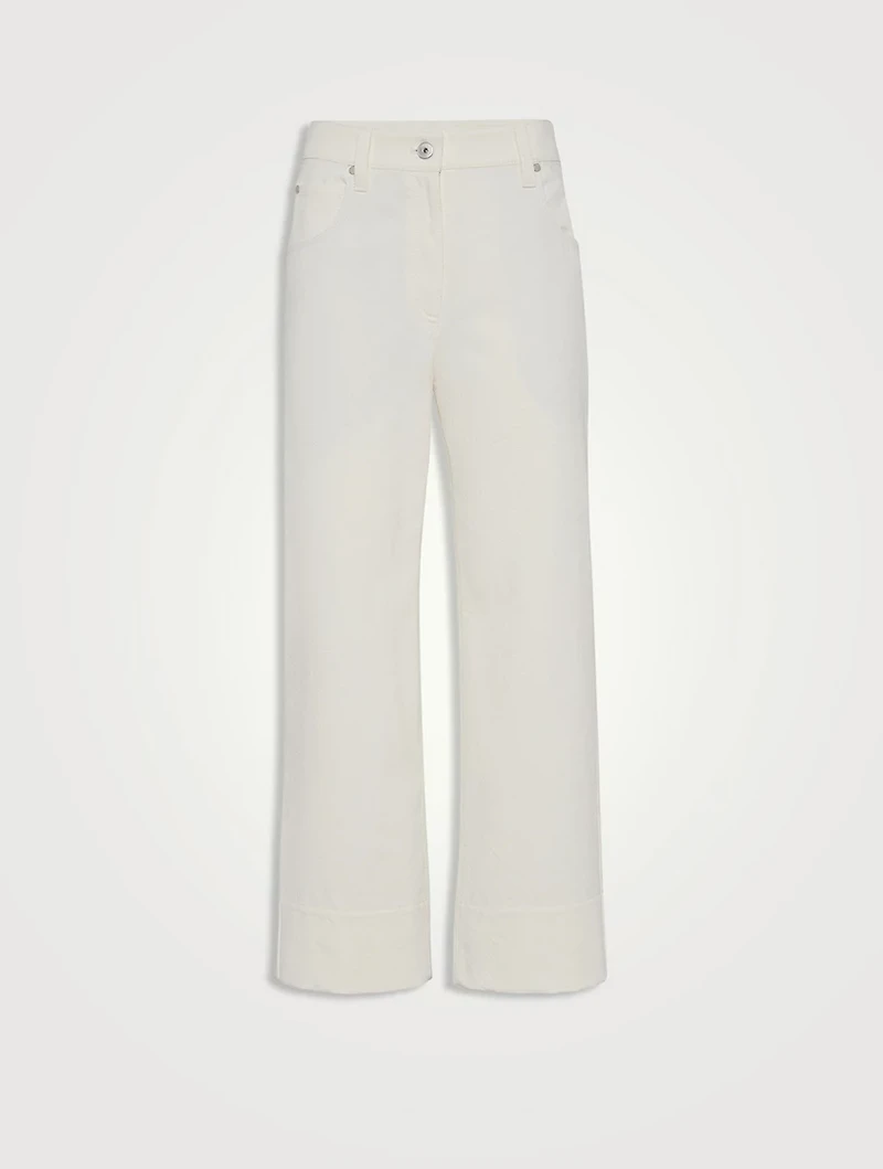 Square Chino Trousers