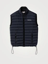 Light Pongé Down Vest