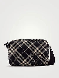 Check Crossbody Bag