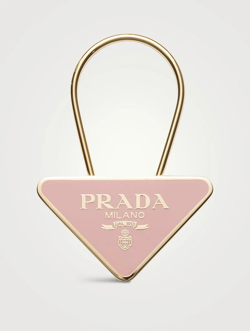 Enameled Metal Key Ring