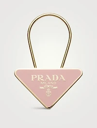 Enameled Metal Key Ring