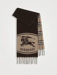 Reversible Knight Stamp Scarf