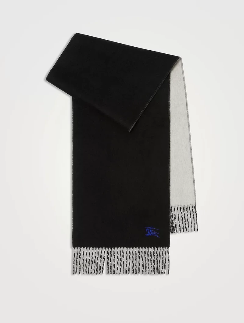 Reversible Cashmere Scarf