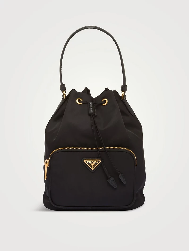 Prada Duet Re-nylon Bucket Bag