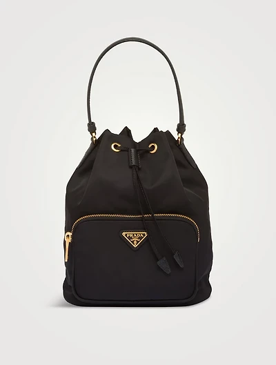 Prada Duet Re-nylon Bucket Bag