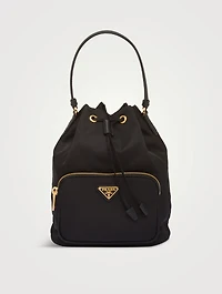 Prada Duet Re-nylon Bucket Bag