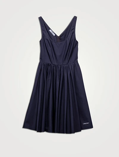 Cotton Canvas Dress