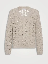 Foliage Lace Sweater