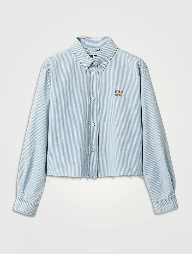 Striped Chambray Shirt