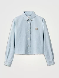 Striped Chambray Shirt