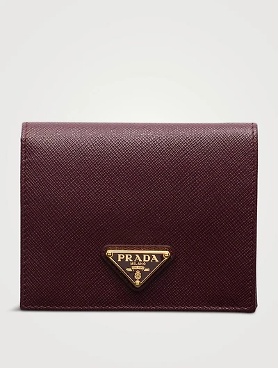 Small Saffiano Leather Wallet