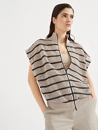 Dazzling Net Cardigan