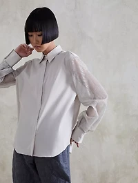 Stretch Poplin Shirt