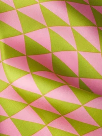 Printed Silk Twill Scarf 55x55