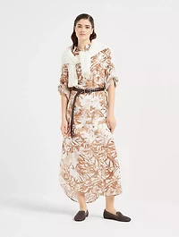 Herbarium Print Dress