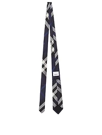 Check Silk Tie