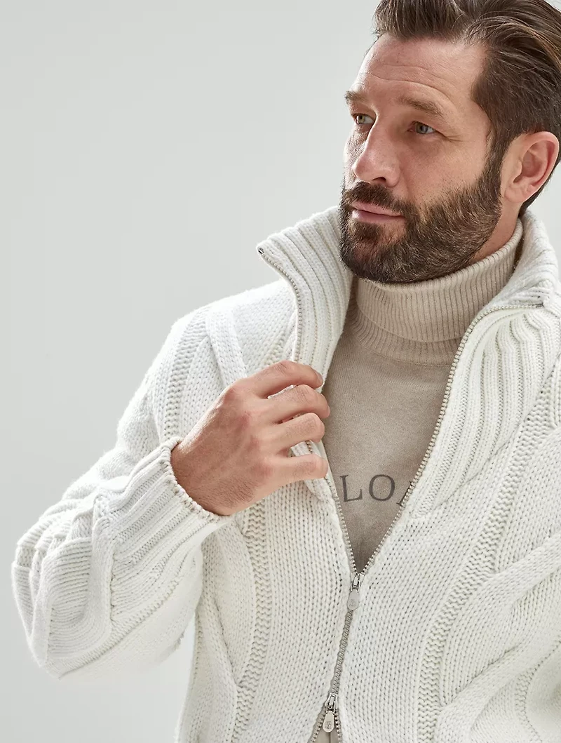 Knit Outerwear Jacket