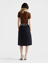 Short-sleeved Cashmere Sweater