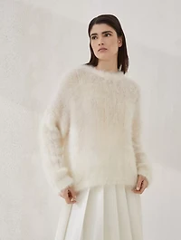 Mohair And Silk Sweater