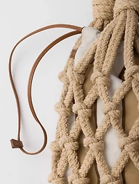 Medium Cotton Macramé Bag
