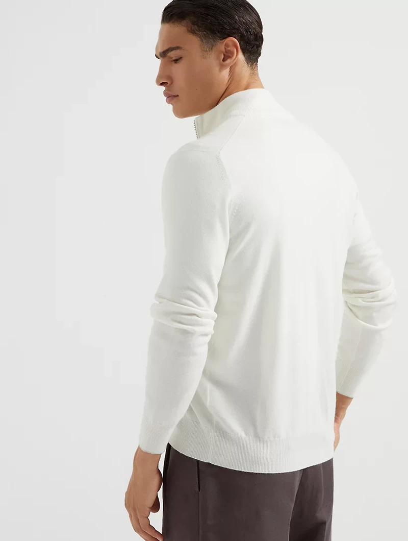 Zip-front Cardigan