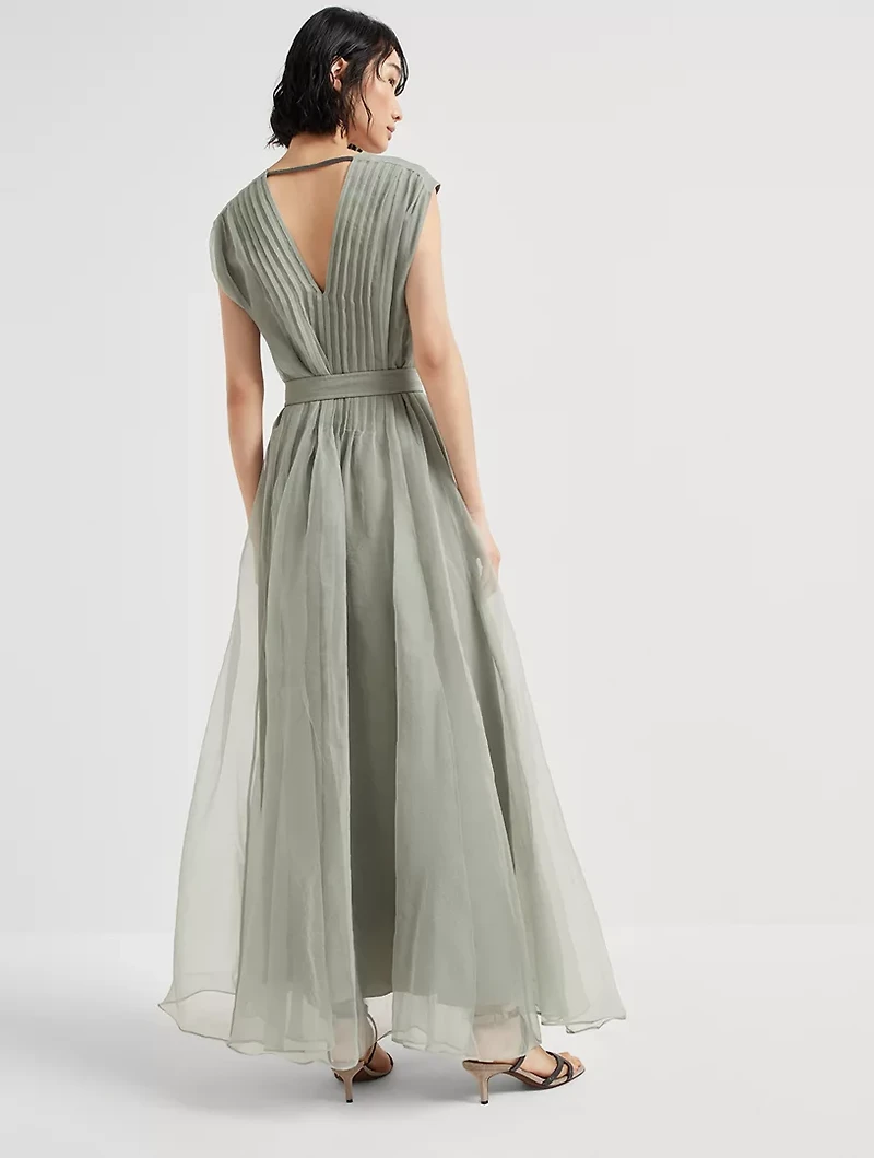 Crispy Silk Dress