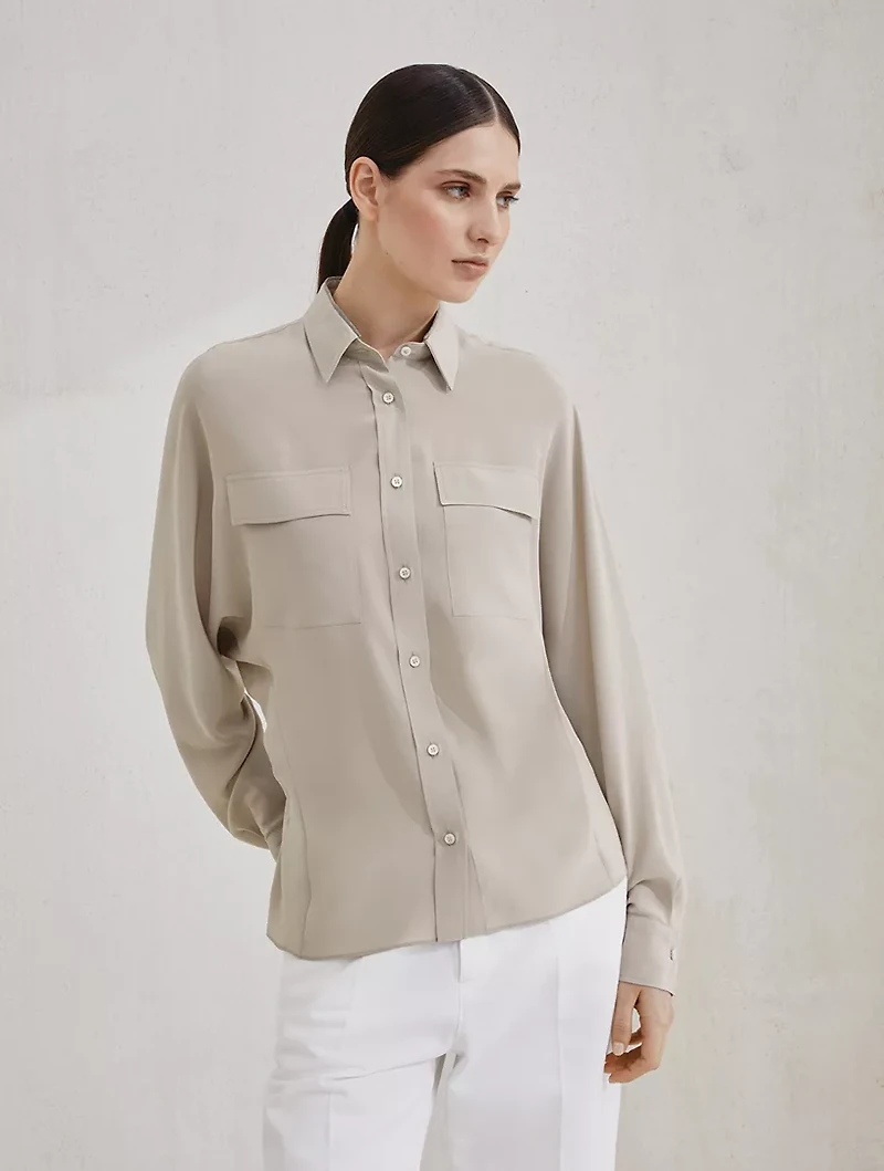 Crêpe De Chine Shirt