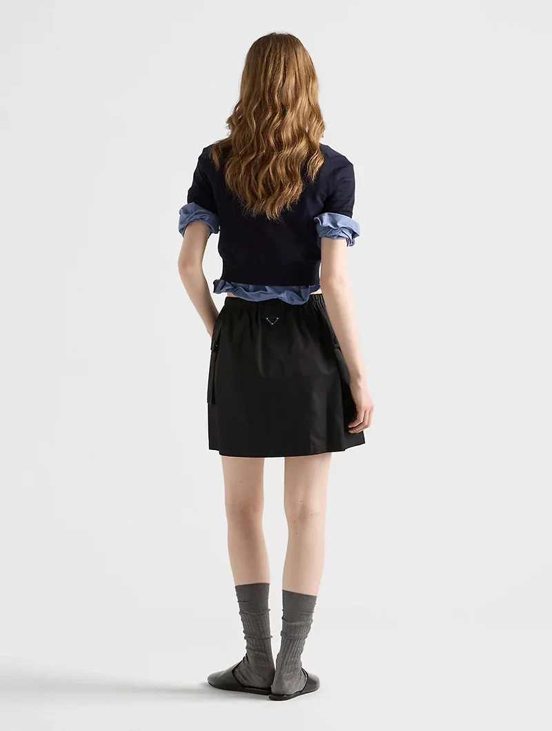 Re-nylon Miniskirt